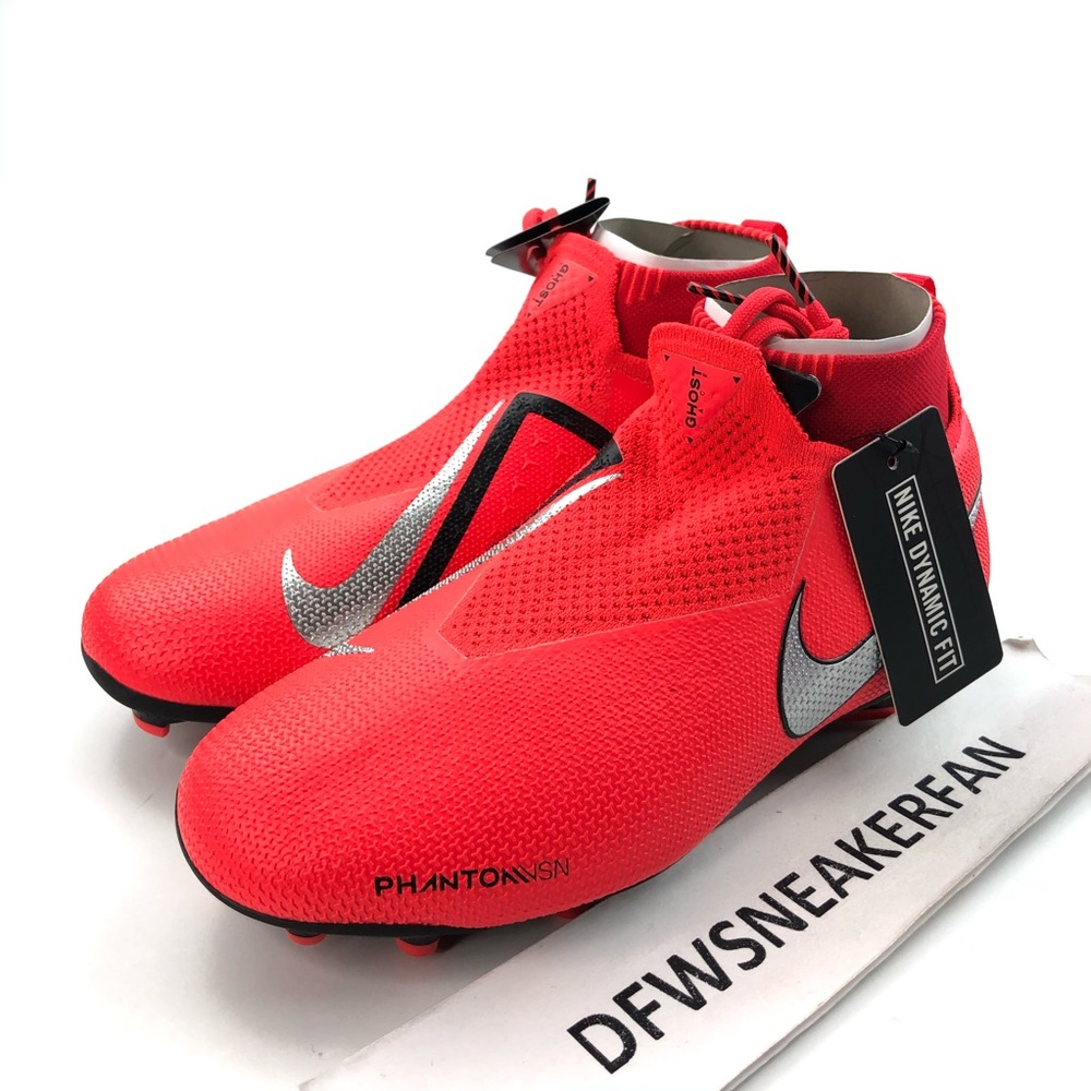 Nike Phantom VSN Elite DF Youth Size Soccer Cleats